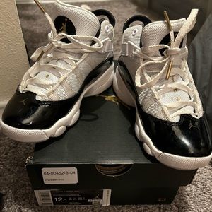 Kids Jordan 6 Rings (PS) 12c great condition
